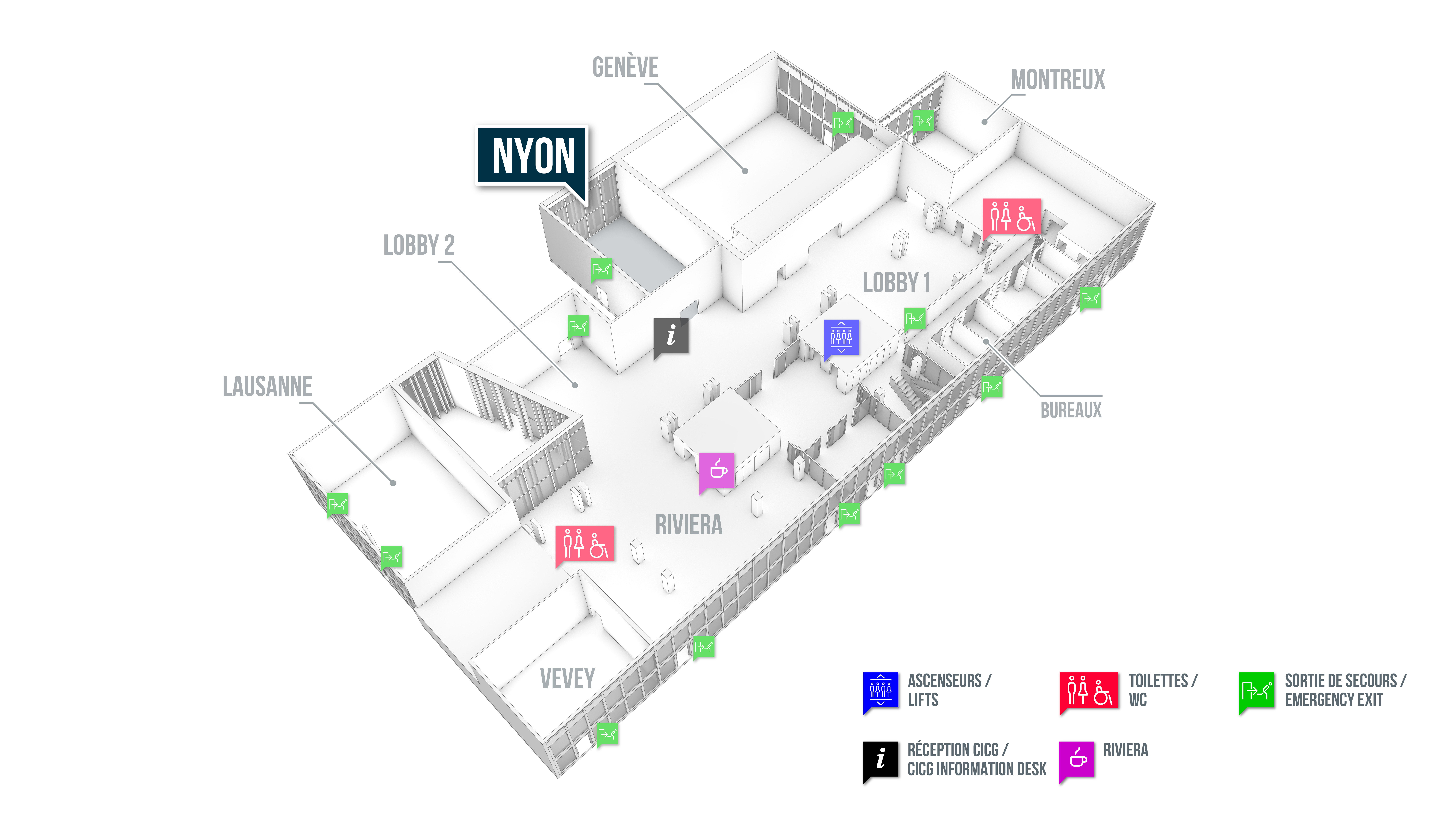 Salle Nyon plan